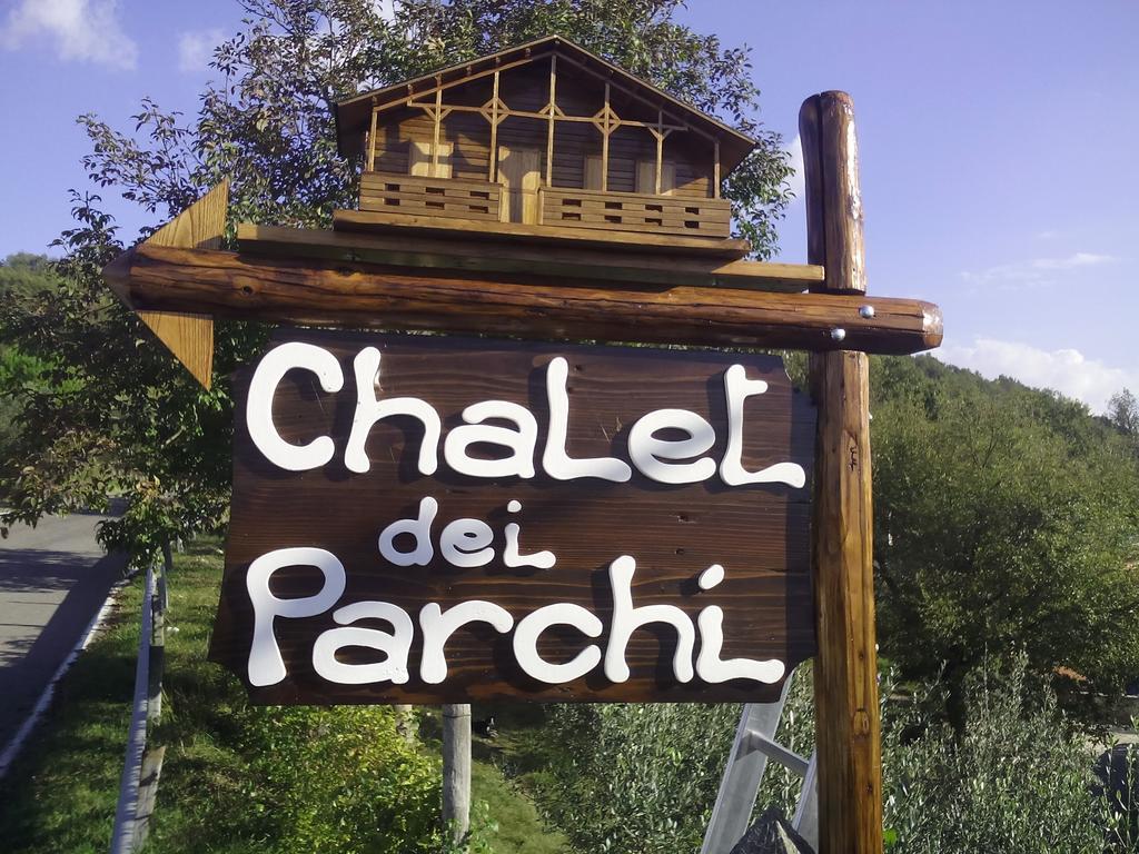 Bed and Breakfast Chalet Dei Parchi Saracinesco Экстерьер фото